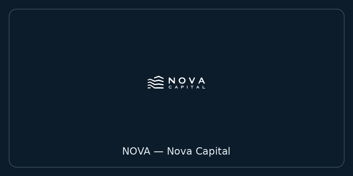 NOVA CAPITAL logo