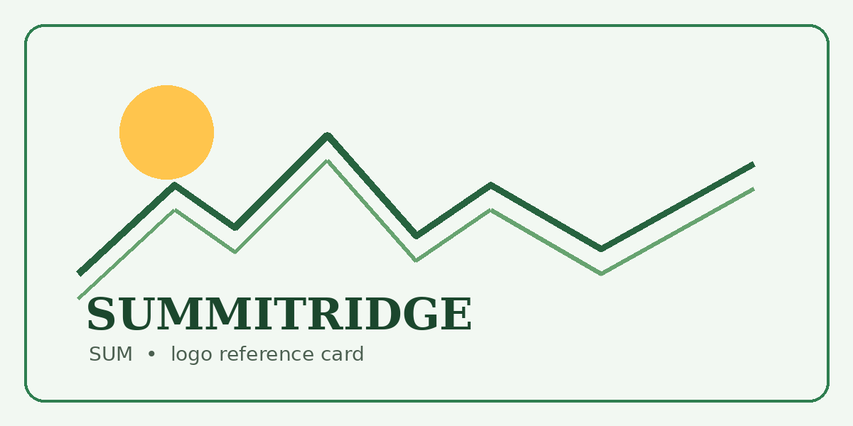SUMMITRIDGE logo