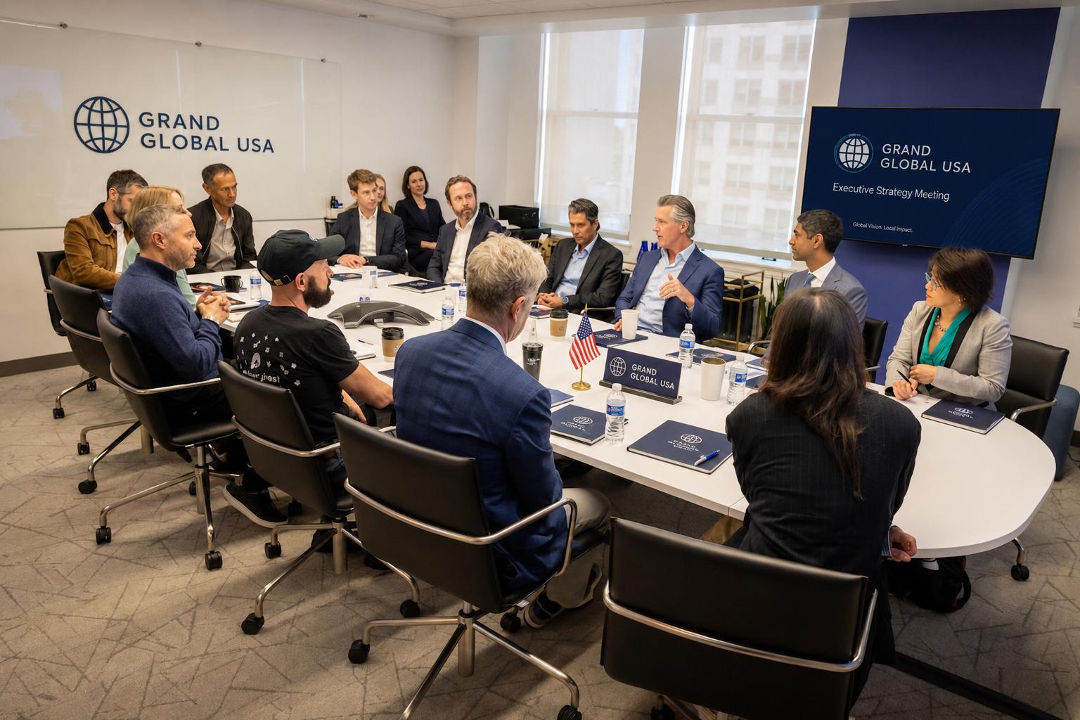 Grand Global USA executive strategy meeting